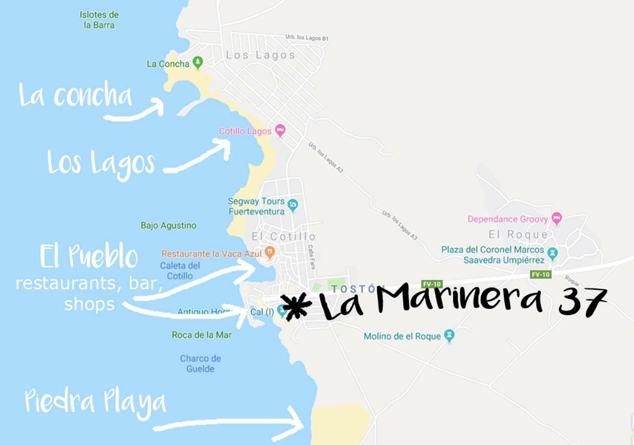 La Marinera 37 Leilighet Cotillo Eksteriør bilde